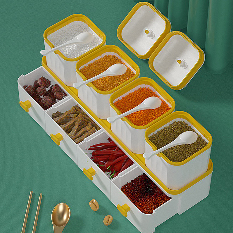 Double spice box set with drawers | Bowlift
