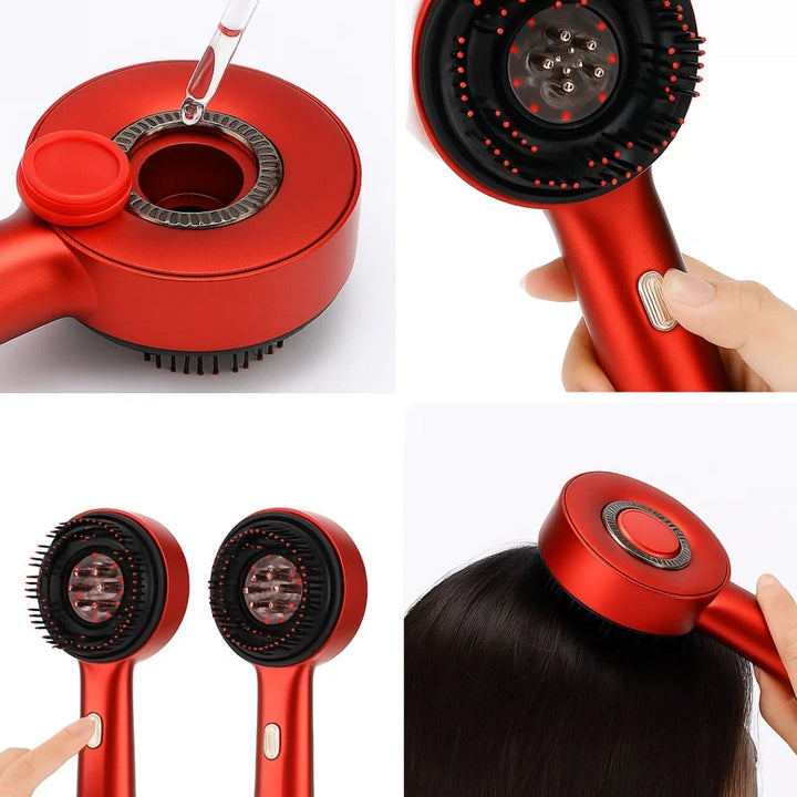 Red-Light Therapy – Rechargeable Hand-Held – Boosts Density for Thinning Hair – ThickerGrowth Bowlift