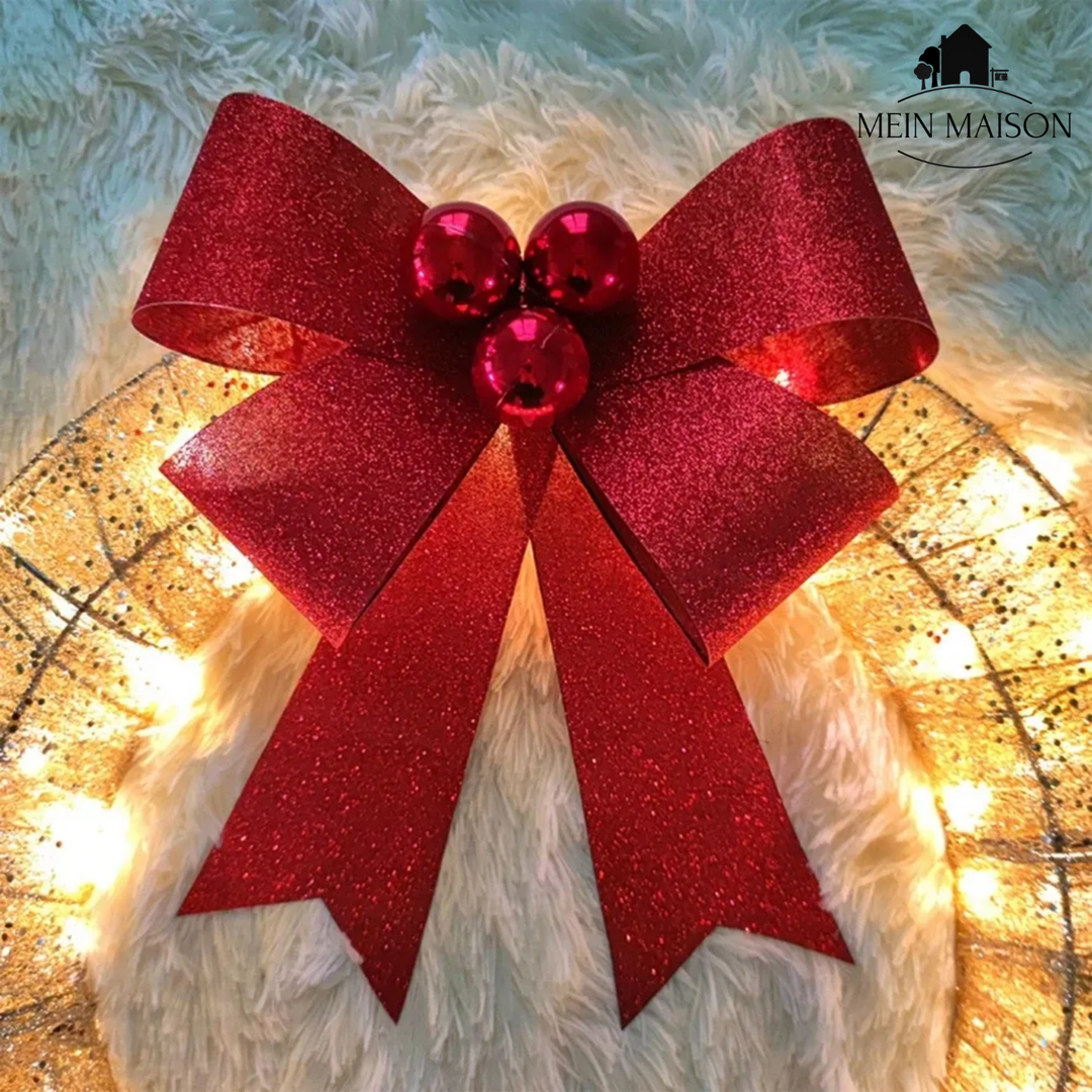 BowLift | GlowBow – The glowing Christmas wreath garland for festive elegance