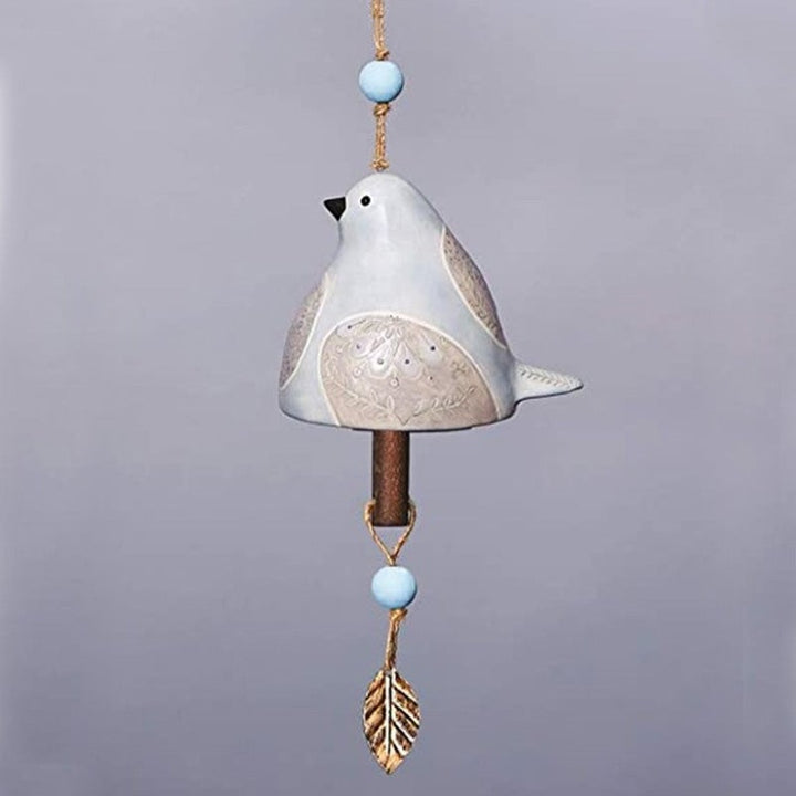 Ceramic Bird Wind Chime Song Bell Garden Yard Home Decoration | Bowlift