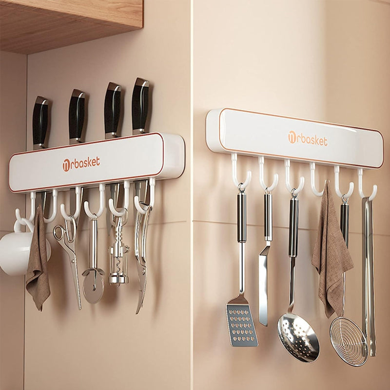 BowLift | Multifunctional Wall Mounted Knife Storage Shelf