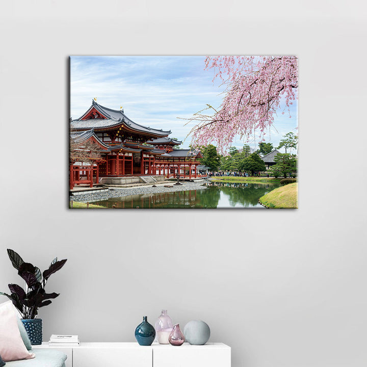 Gorgeous Cherry Blossom - Canvas Wall Art Painting | Bowlift