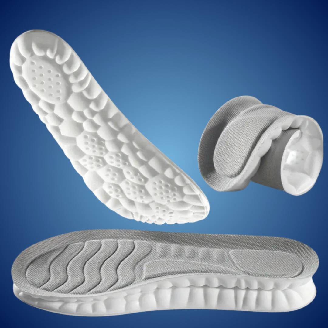 BowLift | Orthopedic Insoles for Foot Pain Relief | 4D Shock Absorption, Heel Pain Relief & Posture Support for All-Day Comfort