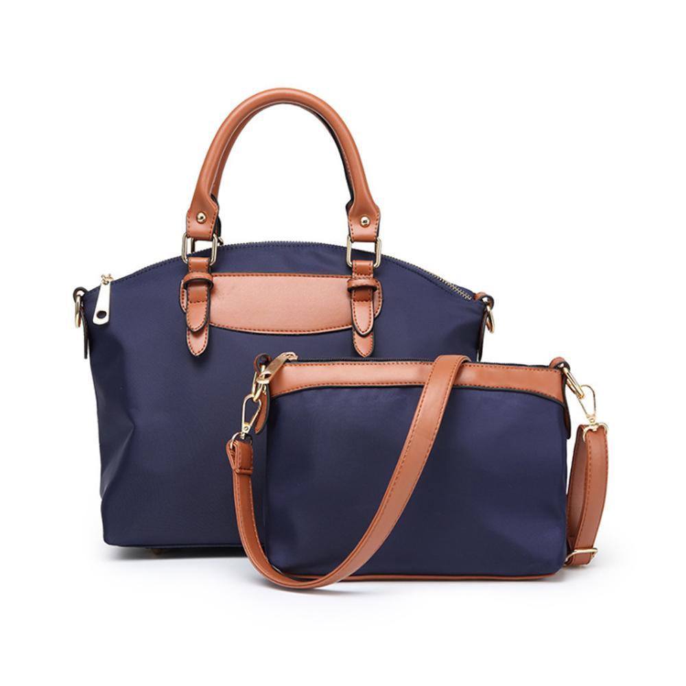 Casual waterproof handbag, a large with a small | Bowlift