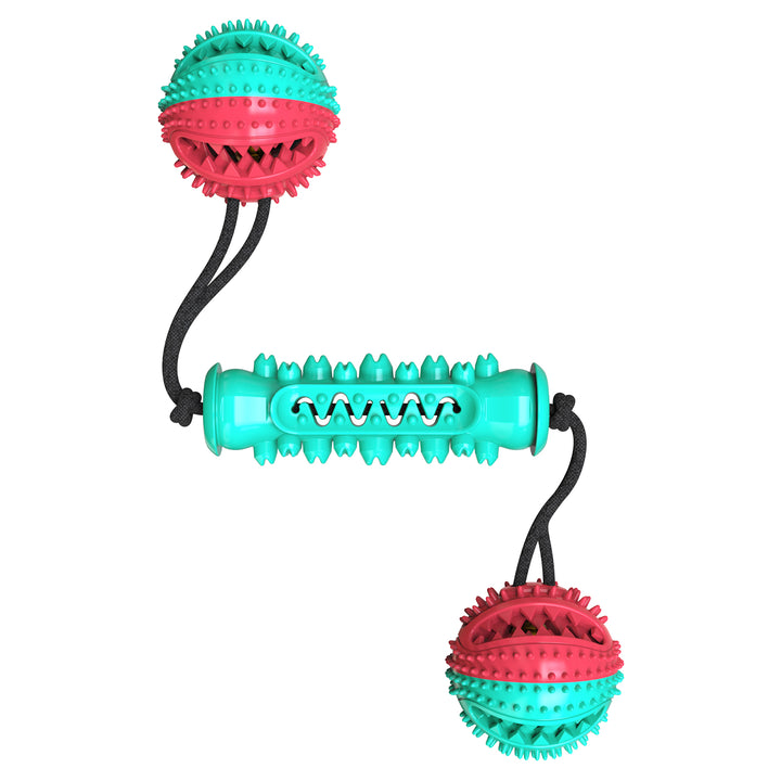 Dog Serrated Chew Toy / Dumbbell Style A / For Dogs