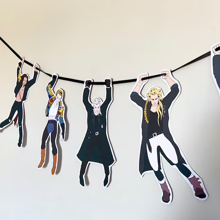 BowLift | Halloween Santa Carla Vampire Garland Horror Decoration