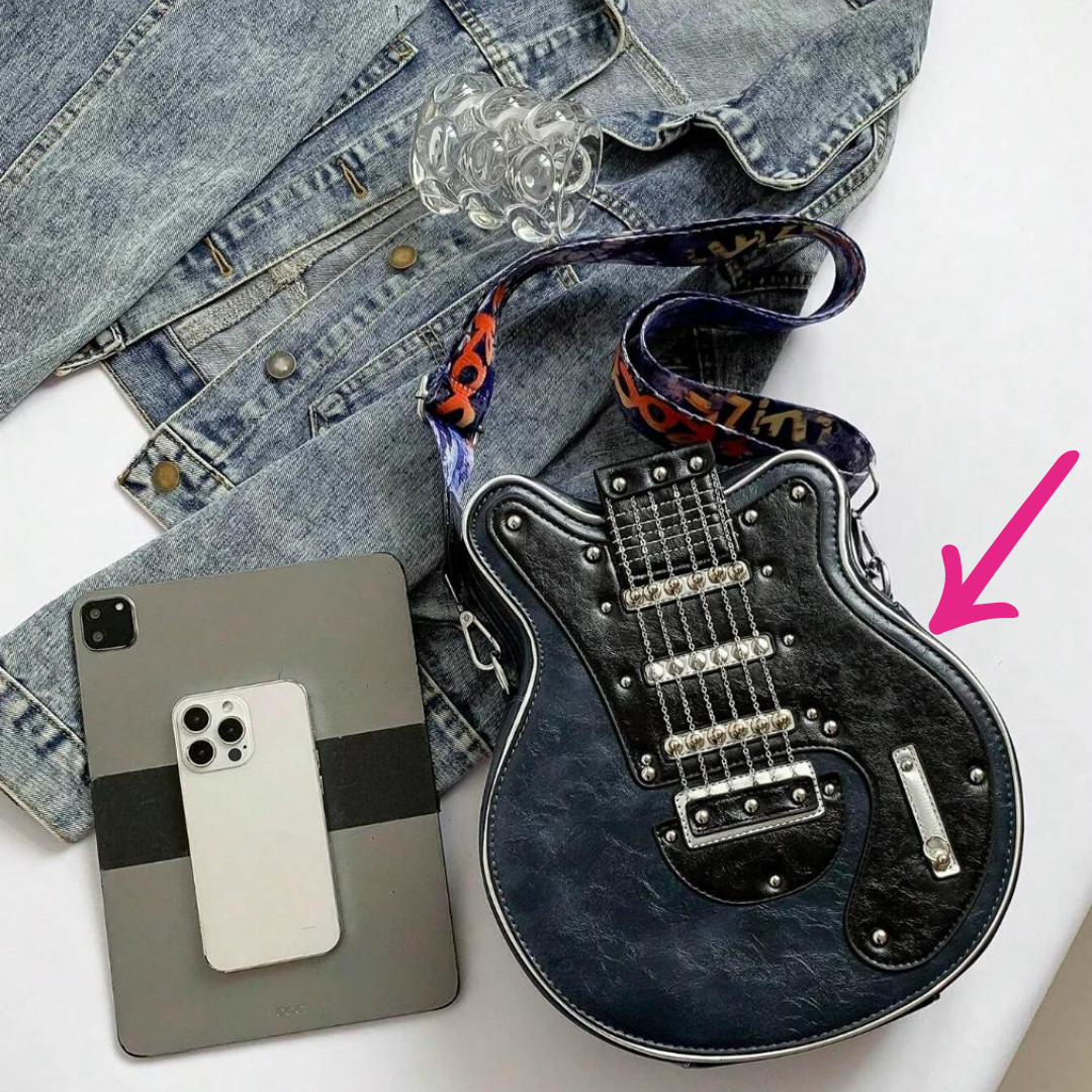 BowLift | Elevate your style with the Rockstar guitar bag shoulder bag chic
