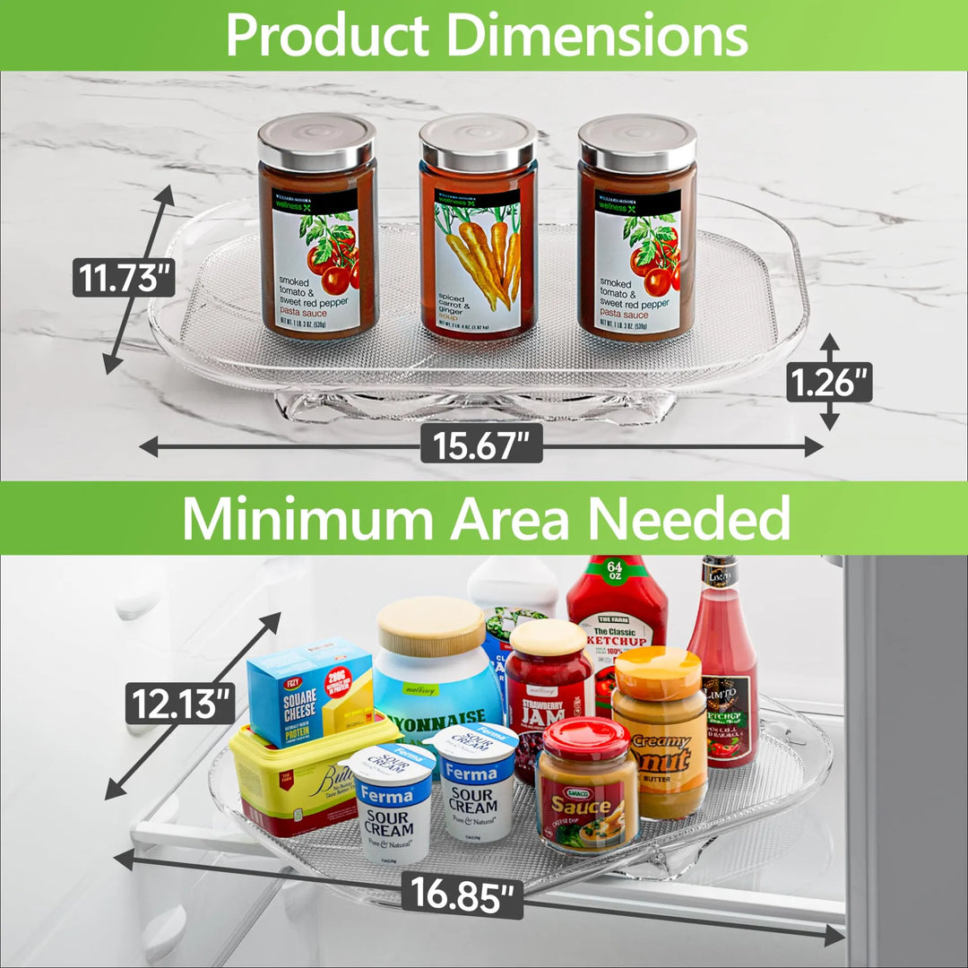 BowLift | Rectangular plate for refrigerator