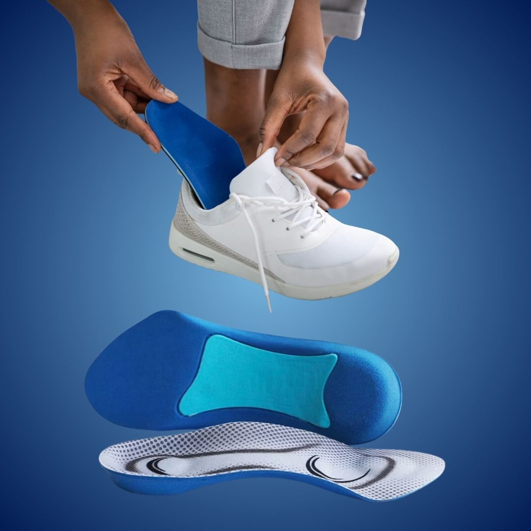 ArchEase Shoe Inserts for Hollow Foot | Arch Support and Cushioning - for Pain Relief and Comfort in High Arches Bowlift