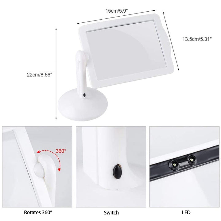 BowLift | Hands-free Desk Magnifying Glass with LED