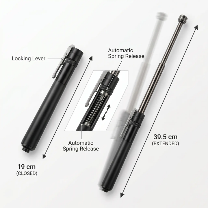 BowLift | Street Guard Extendable Self-Defense Stick