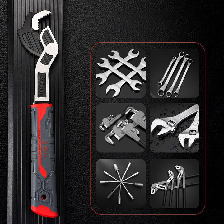 BowLift | Industrial Quality Multifunctional Self-Locking Pipe Wrench Tool