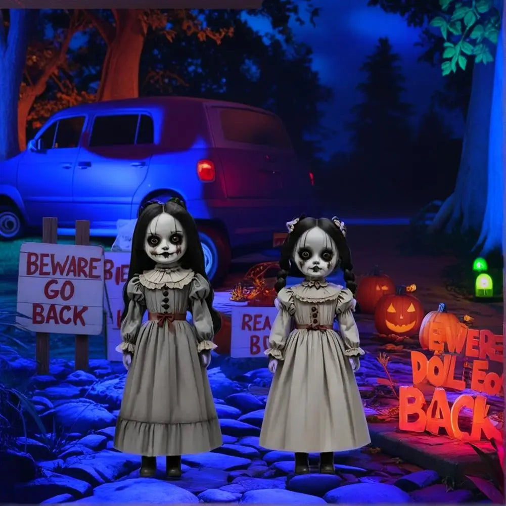 BowLift | Ghost Doll Halloween Decor for Outdoor Yard and Garden