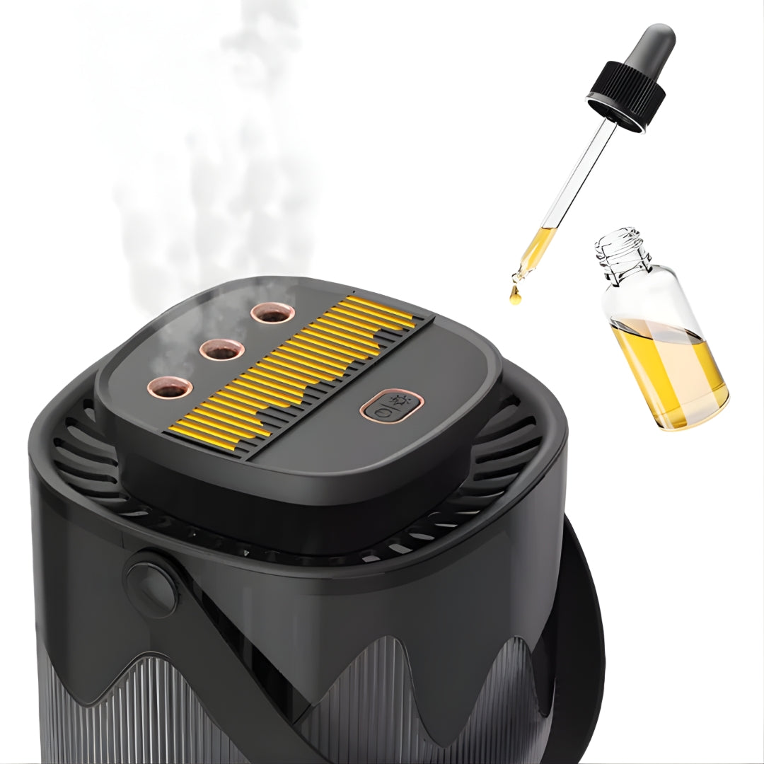 Essential Oil Aroma – Quiet 3 L Tank – Relieves Dry Air, Soothes Skin & Improves Sleep Quality Bowlift