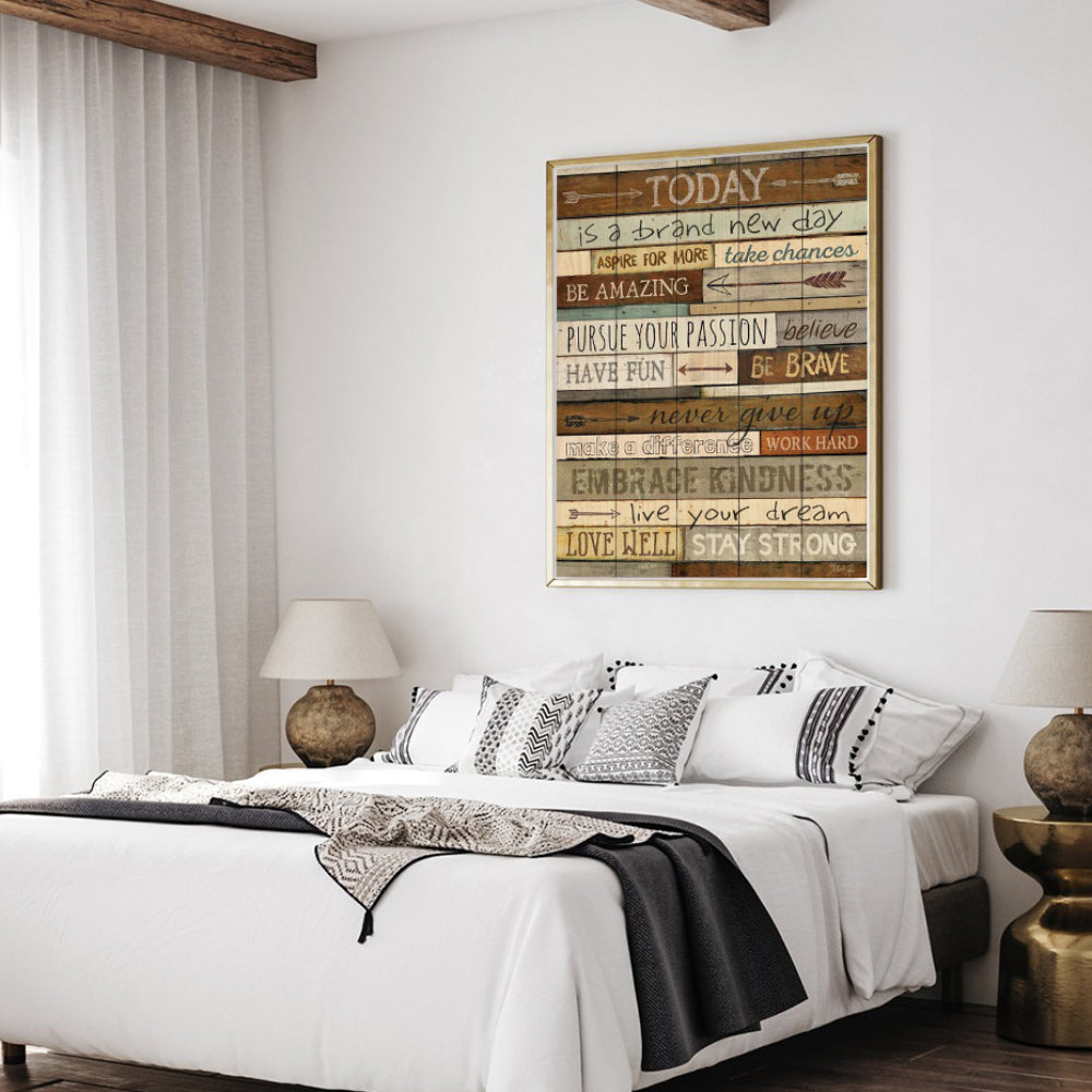Modern Inspirational Quotes Posters Canvas Painting | Bowlift
