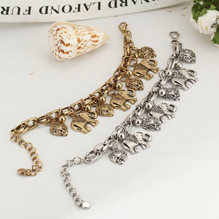 BowLift | Handmade Vintage Elephant Anklet