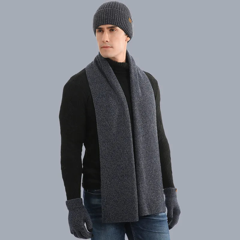 ArcticStyle – Trendy Winter Set with Beanie and Gloves Bowlift