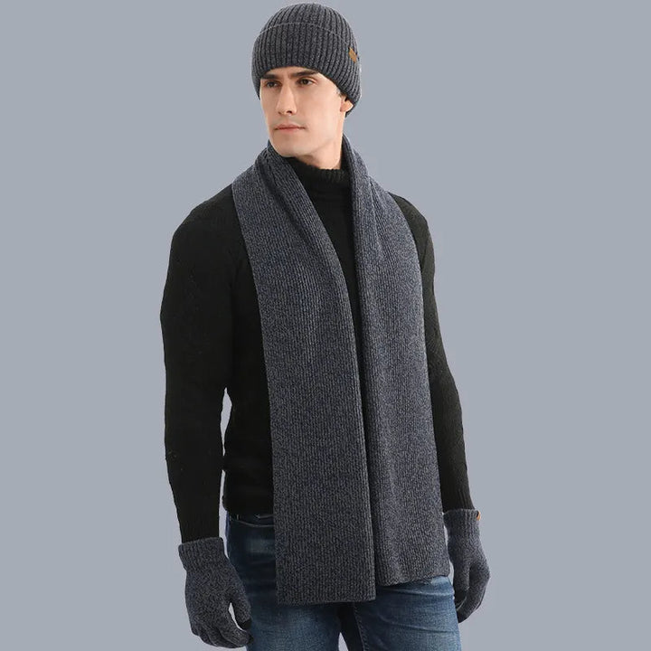 ArcticStyle – Trendy Winter Set with Beanie and Gloves Bowlift