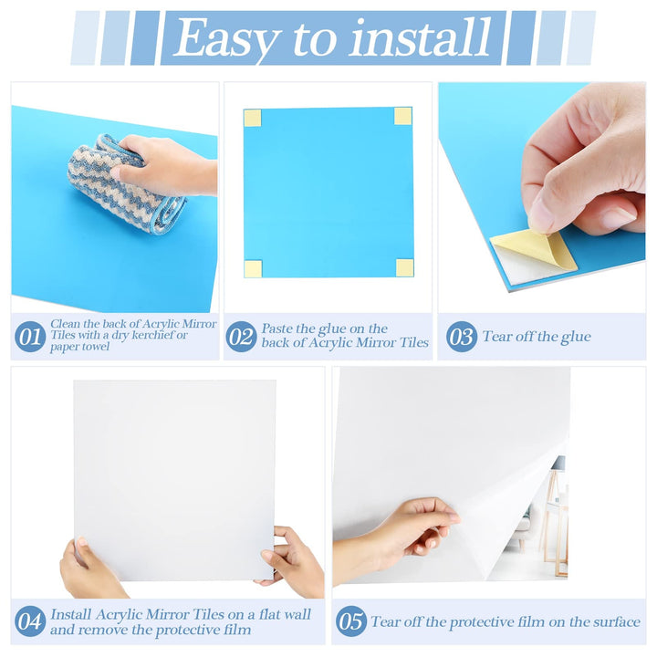 BowLift | 3D Self Adhesive DIY Mirror Wall Sticker