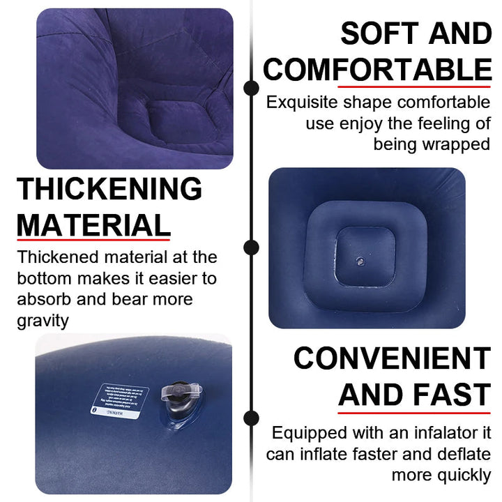 InflataBowlifte Relaxing Bean Bag for Adult and Kids | Bowlift