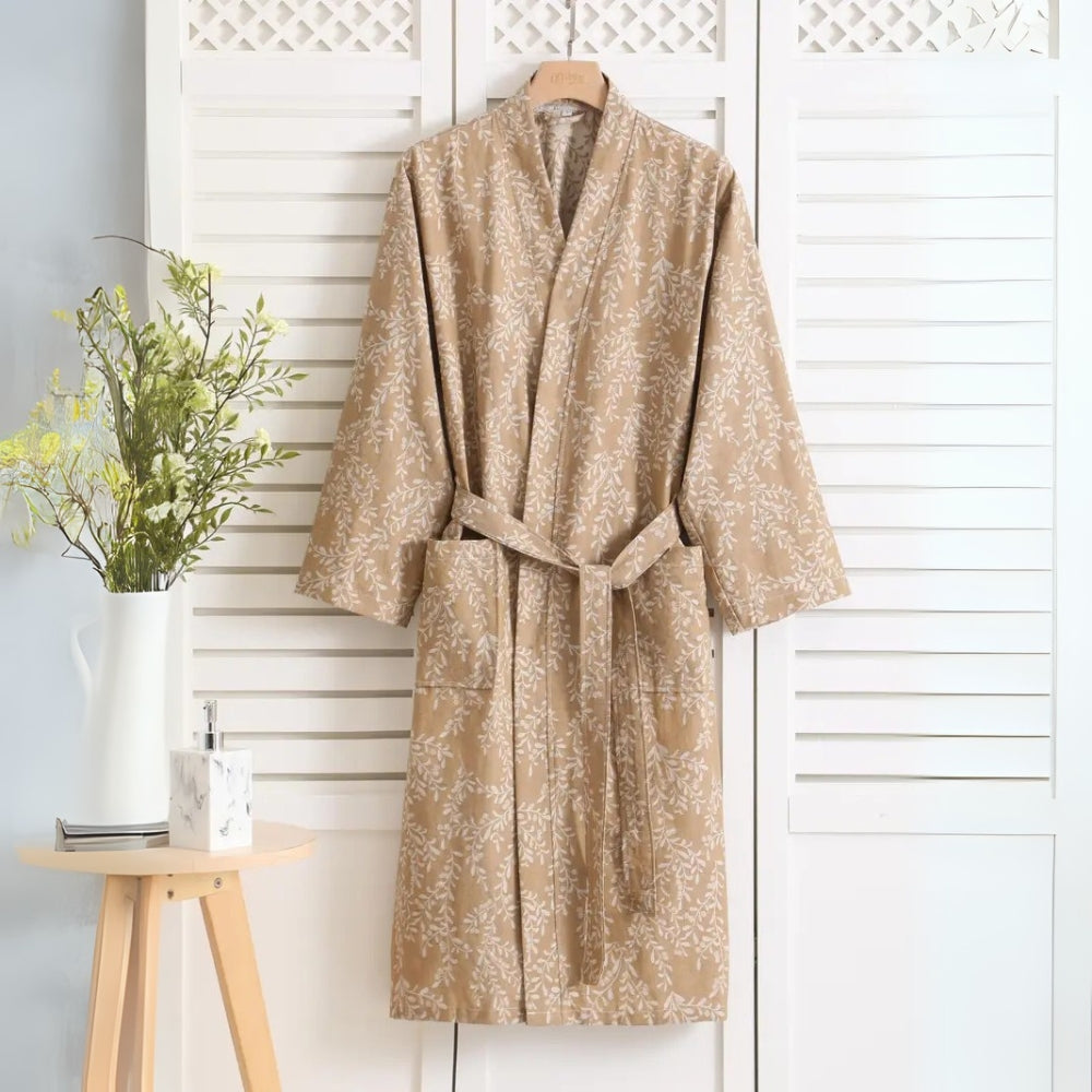 BowLift | Featherlight Jacquard Cotton Bath Robe