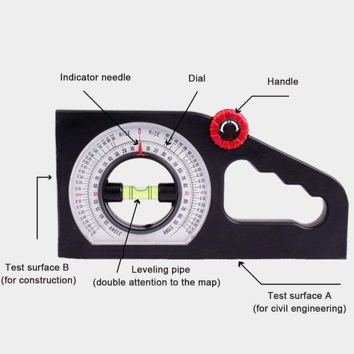 BowLift | Inclination Horizontal Vertical Angle Bevel Angle Meter Inclination Meter