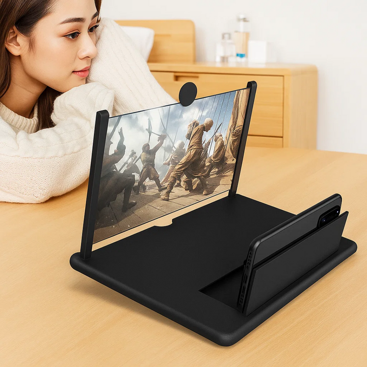 Eye-Protection HD Fresnel Lens – Foldable Portable Design – Bigger Screen Comfort Anywhere Bowlift