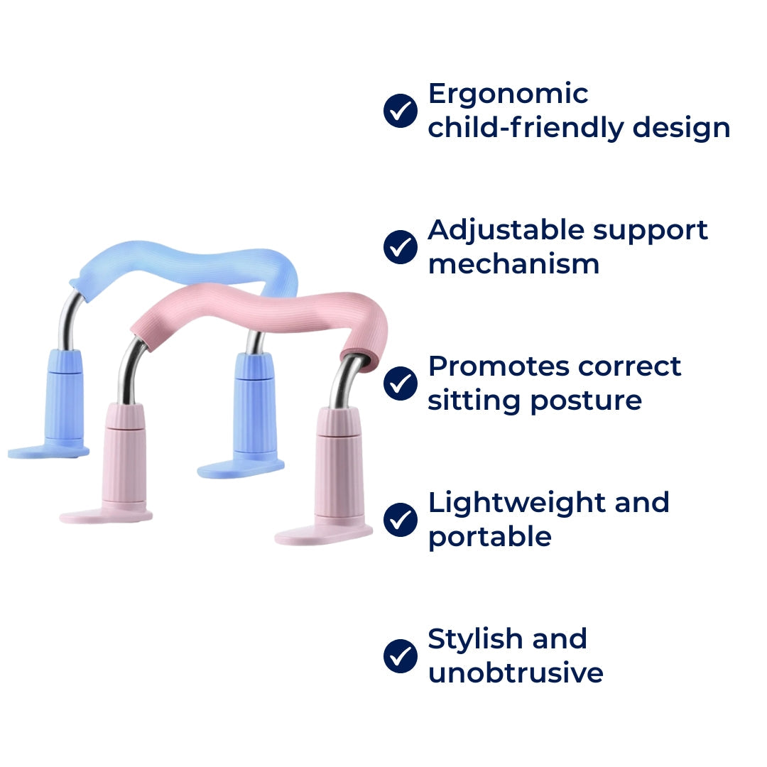 PostureFriend | Posture Corrector for Kids – Adjustable Support – Proper Sitting Posture – Back Support Bowlift