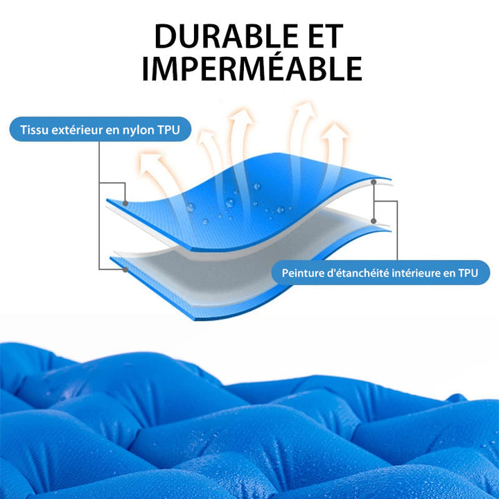 Camping carpet with air mattress | Bowlift
