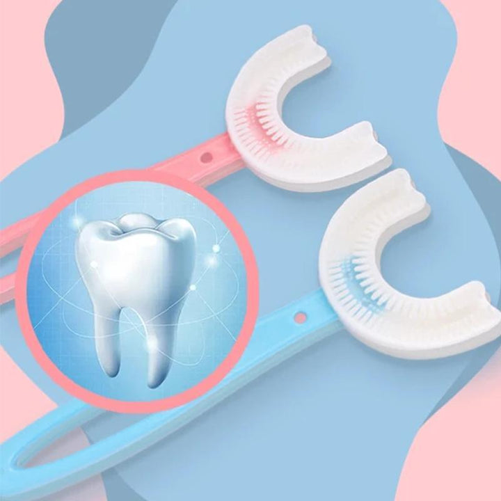 BowLift | U-shaped toothbrush for children