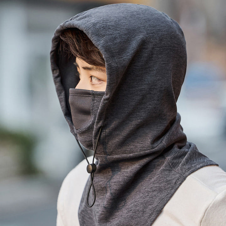 BowLift | Hooded Face Mask with Neck Warmer for Cycling