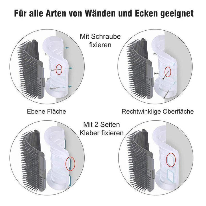 BowLift | Cat self Groomer Hair removal Massage Brush