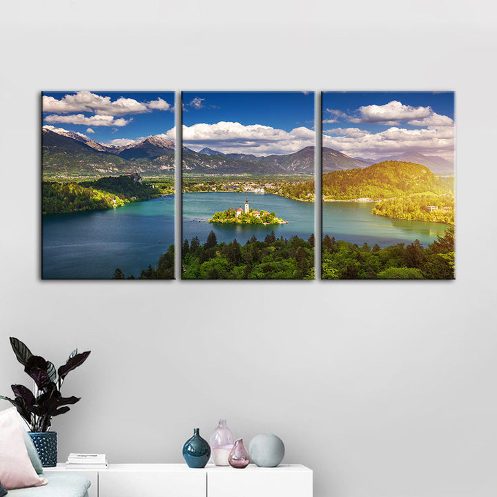 Peace Of The Land 3 Piece - Canvas Wall Art Painting | Bowlift