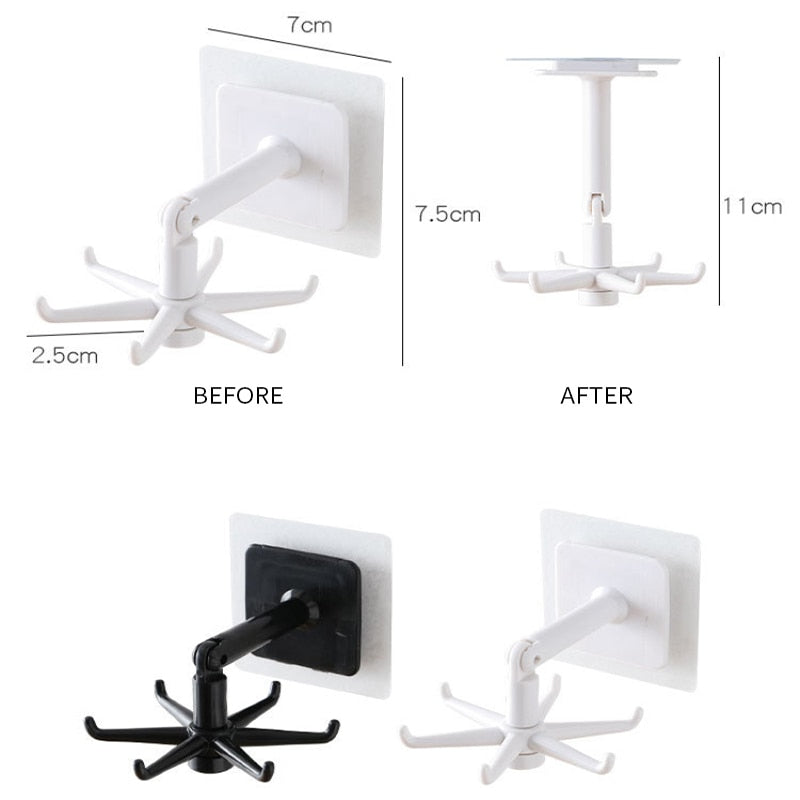 BowLift | Punch Free Kitchen Dish Hook Organizer