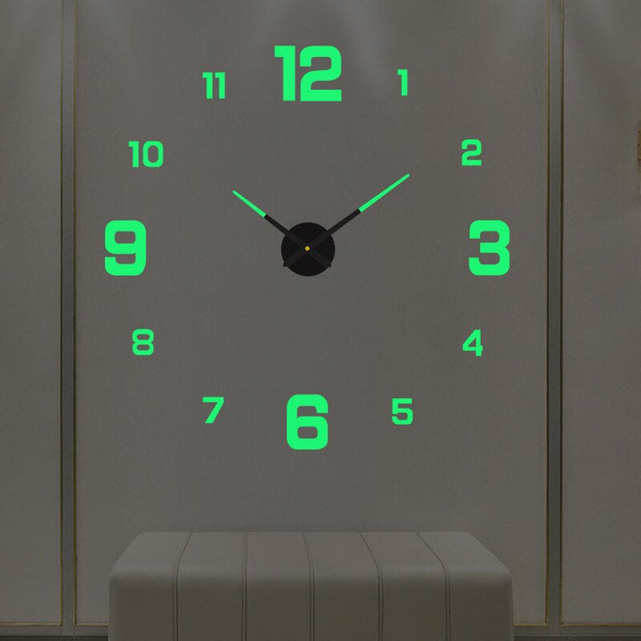 BowLift | Unique Black Wall Clock | Innovative Design, Quartz Movement & Ideal for Home Decor