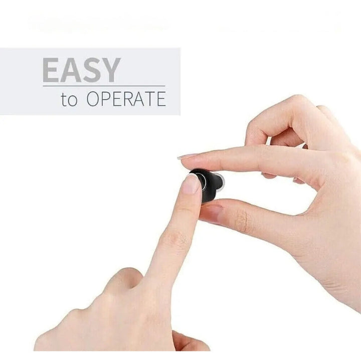 BowLift | Rechargeable ITC Invisible Hearing Aid | Hidden Sound Amplifiers for Clear Hearing