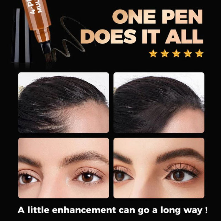 BowLift | Ultra-fine four-head long-lasting waterproof microblading natural eyebrow pencil