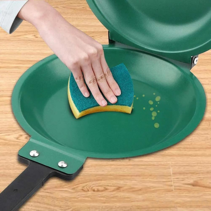 FlipMaster - Double-Sided Pancake Pan with Non-Stick Coating Bowlift