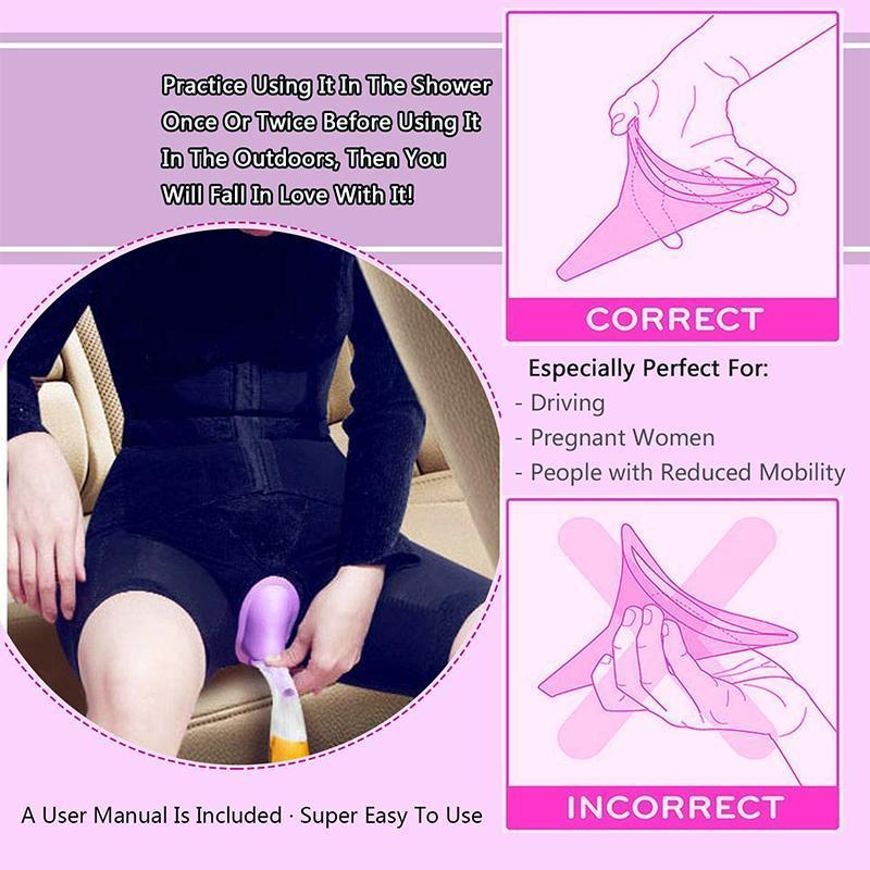 BowLift | Reusable, squat-free urinal for women