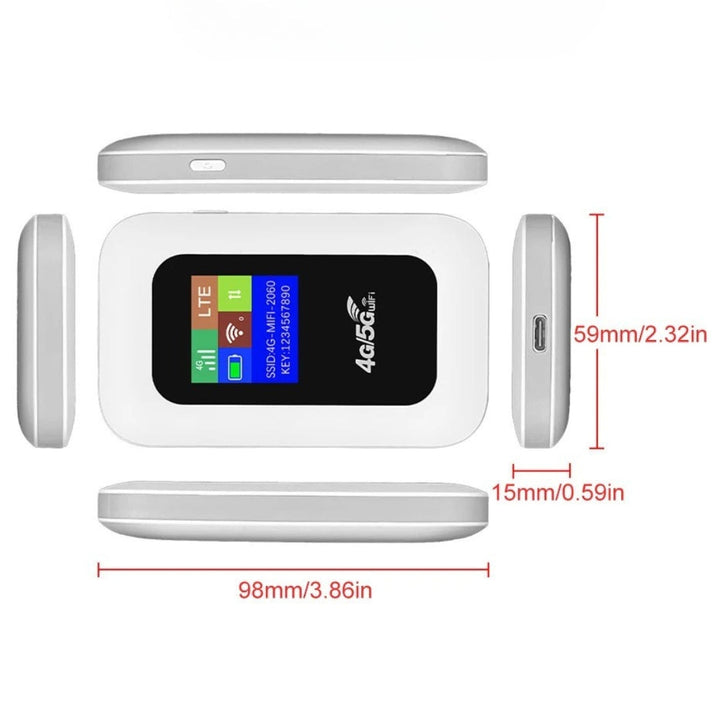 BowLift | Portable WiFi Router for Travel – 5G WiFi Dongle for Seamless Connectivity Anywhere