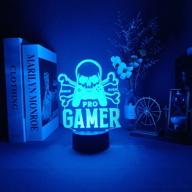 Gamer 3D LED lamps | Bowlift