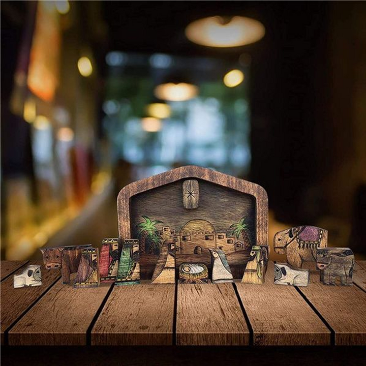 Wooden puzzle set by JéSus | Bowlift