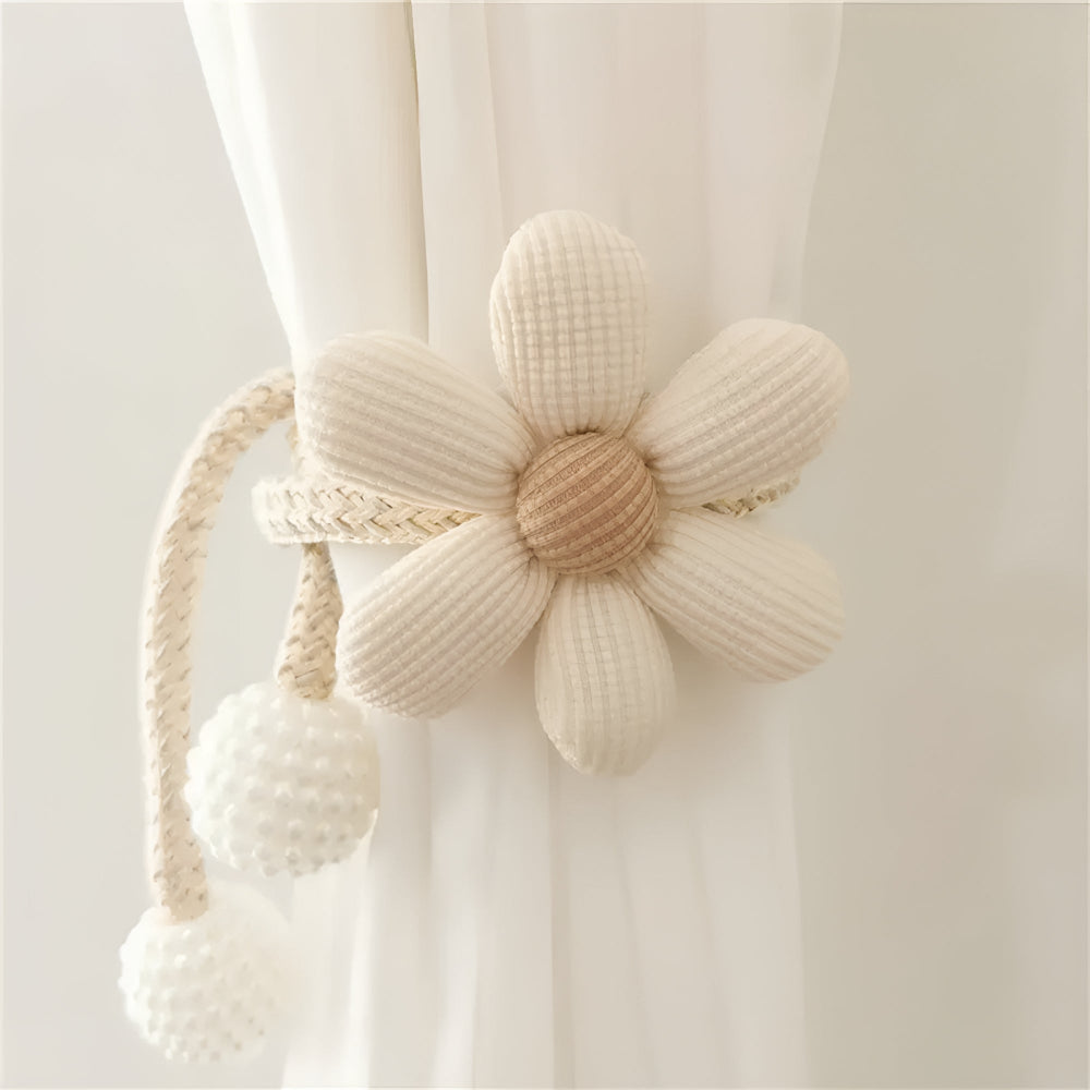 BowLift | Whimsical Flower Curtain Tie Back