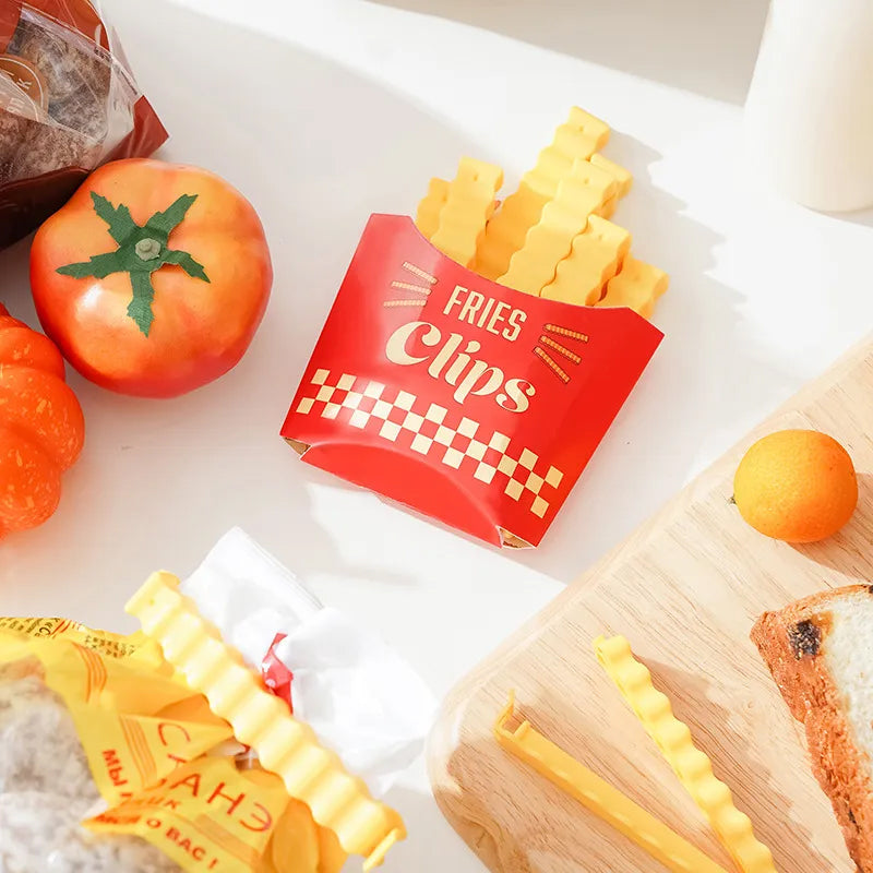 BowLift | Funny magnetic French fries food closure clip