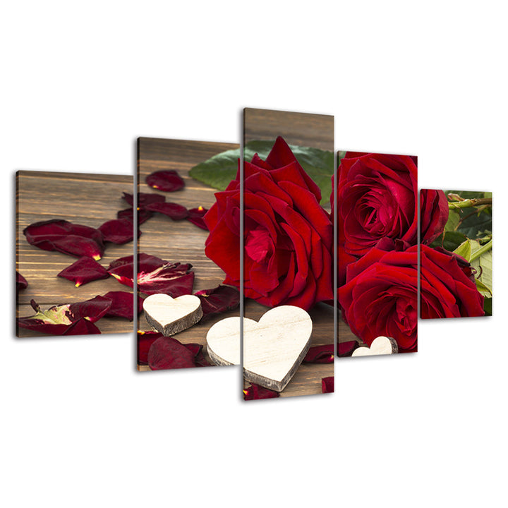Roses of Love - Canvas Wall Art Painting | Bowlift