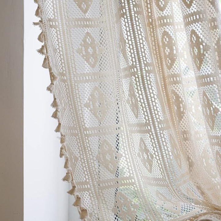 BowLift | Rhombus Plaid Diamond Pattern Curtain