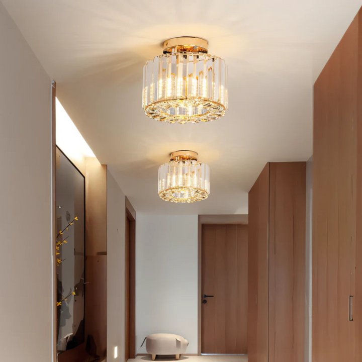 BowLift | Luxury Crystal Ceiling Lamp | Radiant Ceiling Lighting