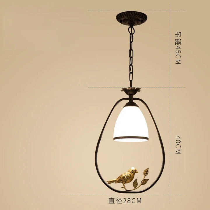 BowLift | GlassAura | Modern chandelier made of glass & iron