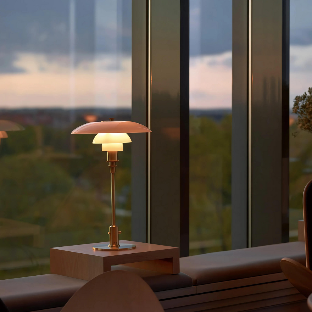 BowLift | Lumière Serein - Elegant Metal Table Lamp