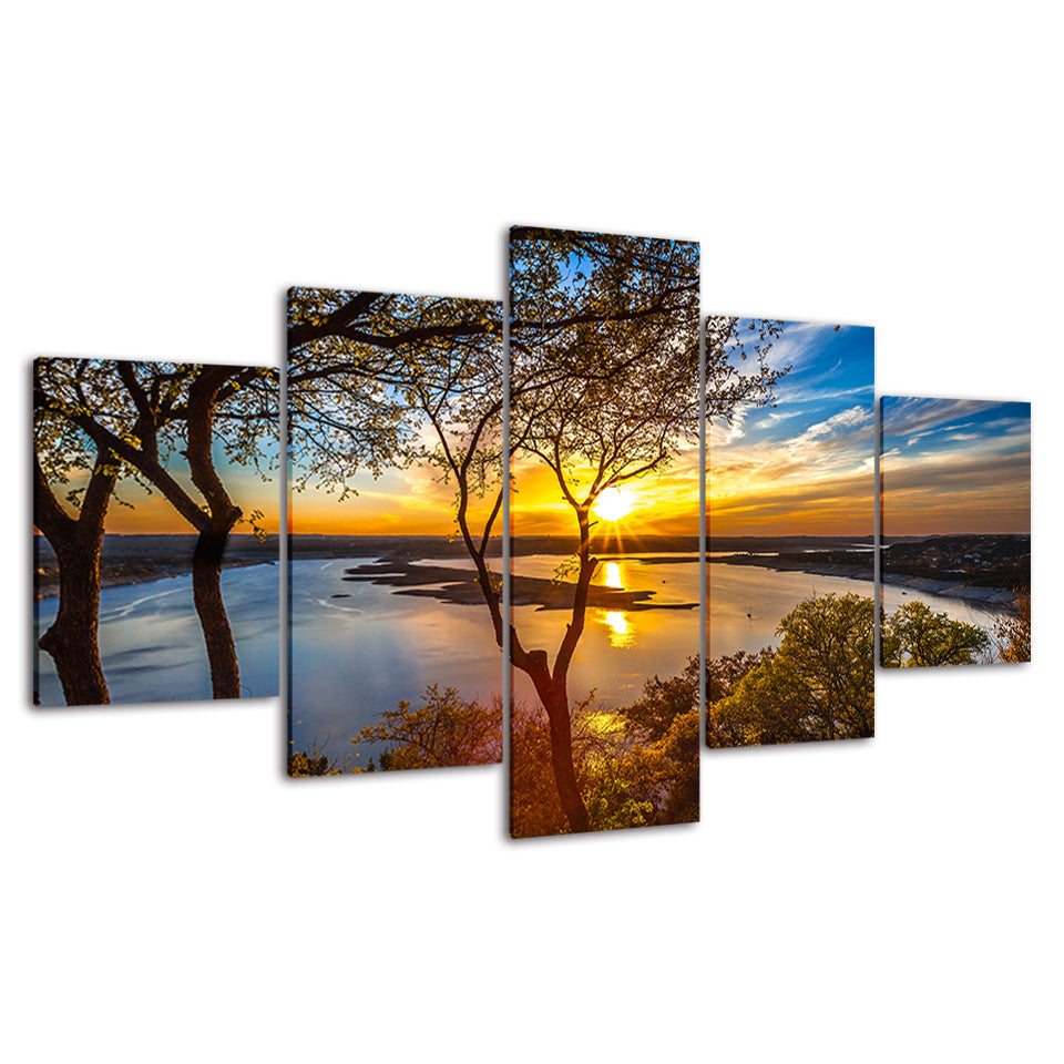 Calming Nature - Canvas Wall Art Painting | Bowlift
